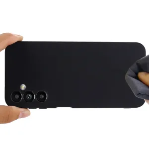 RUBBER Ochranný kryt pre Samsung Galaxy A14 čierny