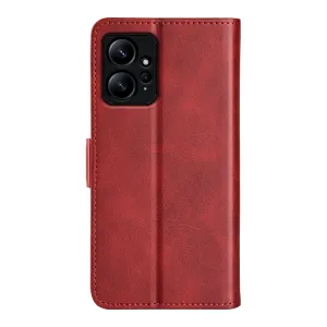 SIDE Peňaženkové puzdro pre Xiaomi Redmi Note 12 červené