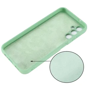 RUBBER Ochranný kryt pre Samsung Galaxy A14 zelený