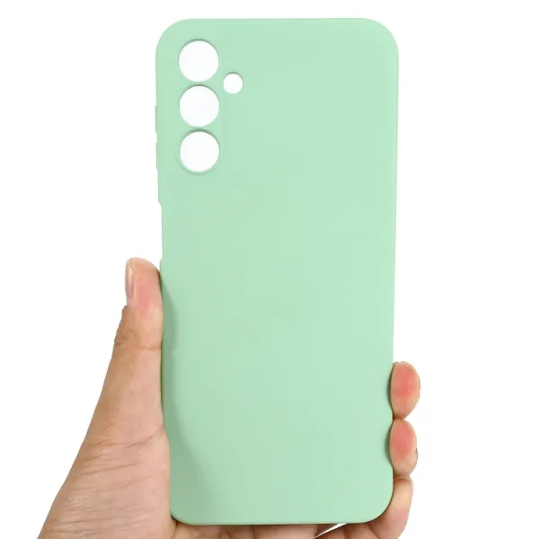RUBBER Ochranný kryt pre Samsung Galaxy A14 zelený