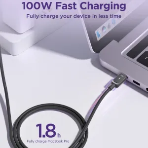 JOYROOM S-CC100A14 100W Kábel USB Type-C - USB Type-C 1m čierny