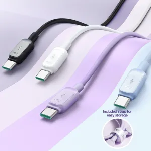 JOYROOM S-CC100A14 100W Kábel USB Type-C - USB Type-C 1m čierny