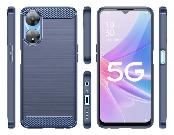 FLEXI TPU Kryt pre Oppo A78 5G modrý