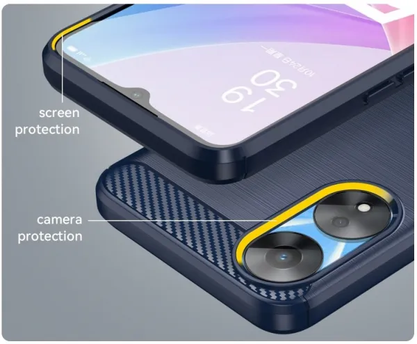 FLEXI TPU Kryt pre Oppo A78 5G modrý