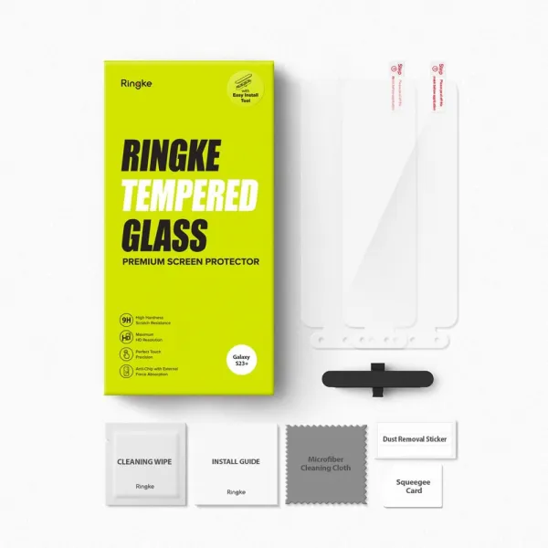 RINGKE TG 2x Ochranné sklo pre Samsung Galaxy S23 Plus 5G