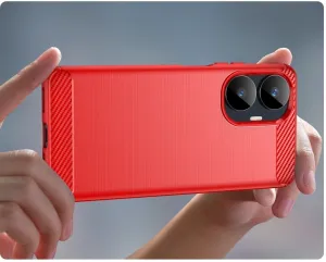 FLEXI TPU Kryt pre Realme C55 červený