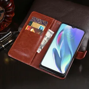 IDEWEI Peňaženkový kryt Realme C55 biely