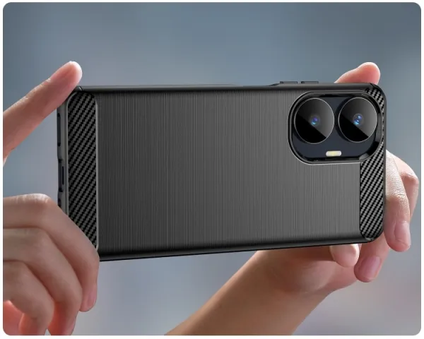 FLEXI TPU Kryt pre Realme C55 čierny