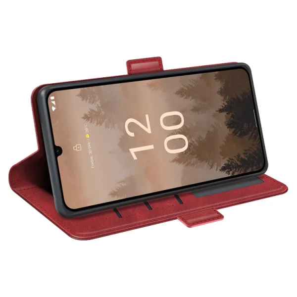 SIDE Peňaženkové puzdro pre Nokia C31 červené