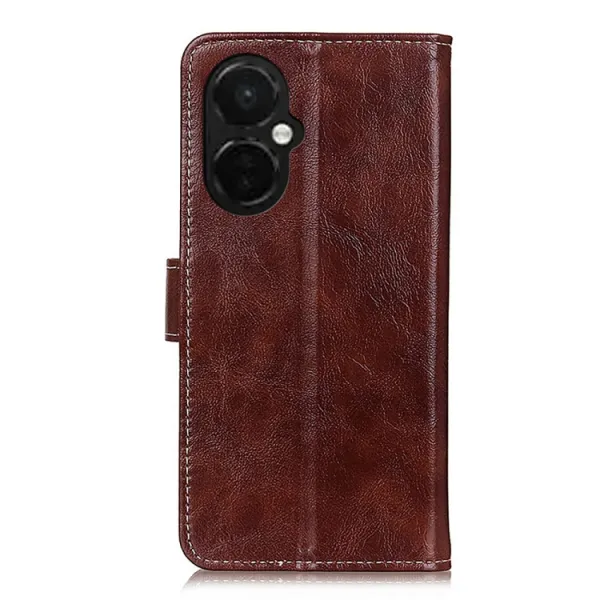 RETRO Peňaženkový obal OnePlus Nord CE 3 Lite 5G hnedý