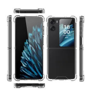 AIRBAG Extra odolný kryt OPPO Find N2 Flip priehľadný