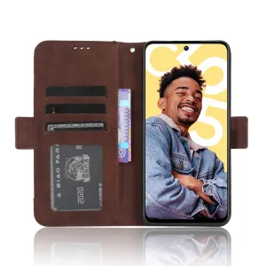 SLOT Peňaženkový obal pre Realme C55 hnedý