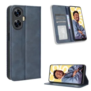 BUSINESS Peňaženkový kryt pre Realme C55 modrý