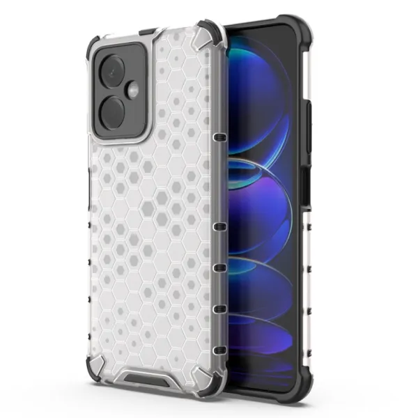 HONEYCOMB Ochranný kryt Xiaomi Redmi Note 12 5G biely
