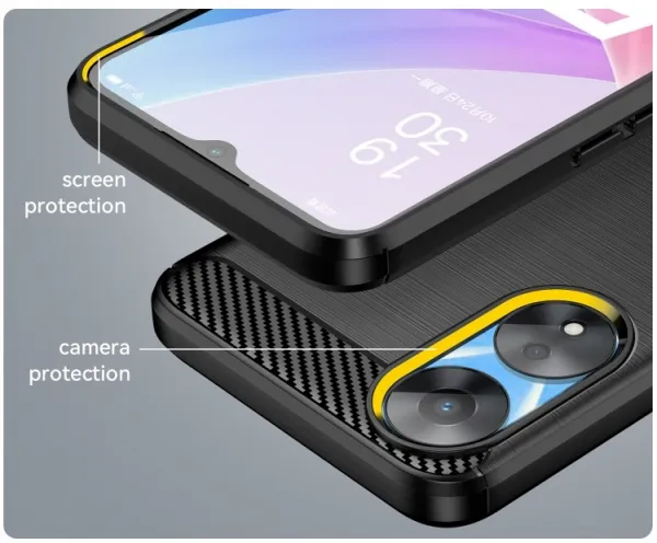 FLEXI TPU Kryt pre Oppo A78 5G čierny