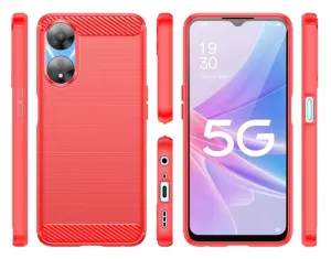 FLEXI TPU Kryt pre Oppo A78 5G červený