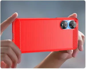 FLEXI TPU Kryt pre Oppo A78 5G červený