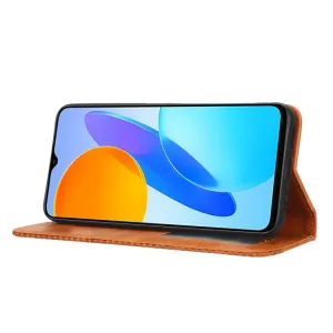 BUSINESS Peňaženkový kryt pre Honor X6 / X8 5G hnedý