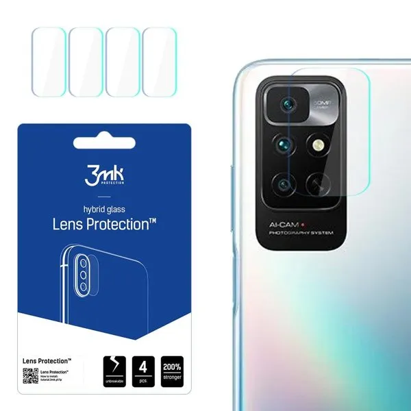 3mk ochranné sklo Lens ochrana fotoaparátu pre Xiaomi Redmi Note 11 4G (4ks)