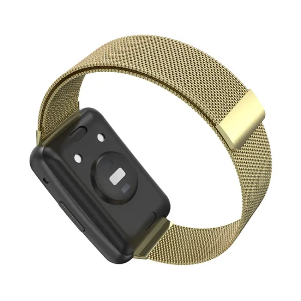 MILANESE Kovový remienok Huawei Watch Fit zlatý