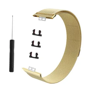 MILANESE Kovový remienok Huawei Watch Fit zlatý