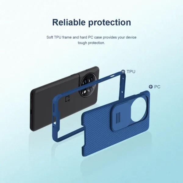 NILLKIN CAMSHIELD PRO OnePlus 11 5G modrý