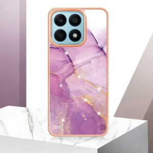 IMD MARBLE Ochranný kryt Honor X8a PURPLE