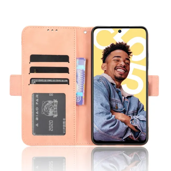 SLOT Peňaženkový obal pre Realme C55 ružový