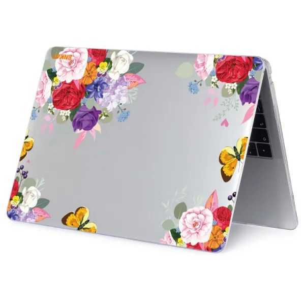 ENKAY FLOWER Puzdro pre MacBook Pro 13" A2251 / A2289 / A2338 BOUQUET