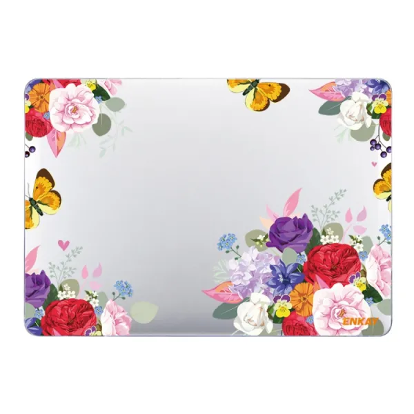 ENKAY FLOWER Puzdro pre MacBook Pro 13" A2251 / A2289 / A2338 BOUQUET