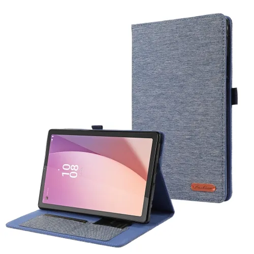 FABRIC Zaklápací obal pre Lenovo Tab M9 modrý