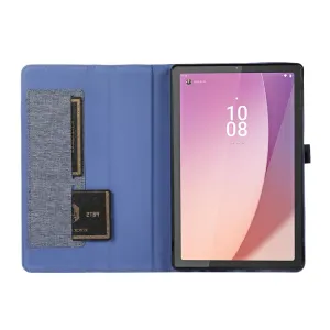 FABRIC Zaklápací obal pre Lenovo Tab M9 modrý