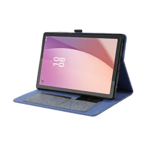 FABRIC Zaklápací obal pre Lenovo Tab M9 modrý