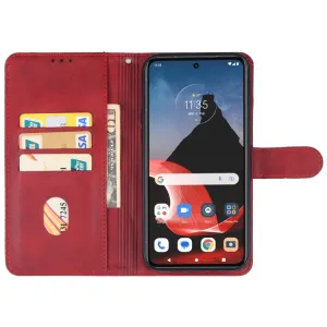SMOOTH Peňaženkové puzdro pre Motorola ThinkPhone 5G červené