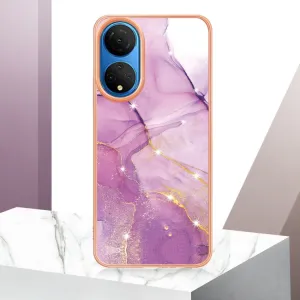 IMD MARBLE Ochranný kryt Honor X7 PURPLE