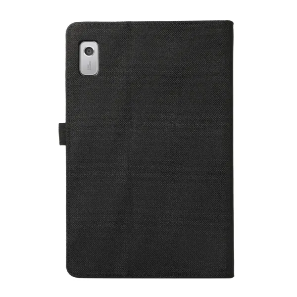 FABRIC Zaklápací obal pre Lenovo Tab M9 čierny