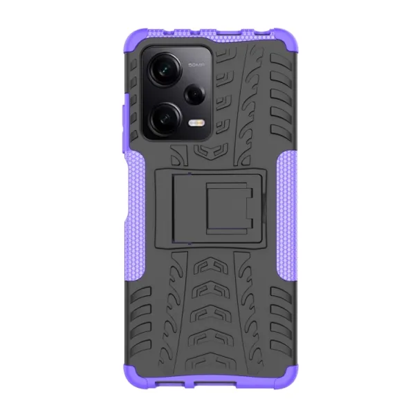 STAND Extra odolný obal Xiaomi Redmi Note 12 Pro 5G fialový