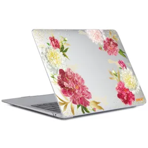 ENKAY FLOWER Puzdro pre MacBook Pro 13" A2251 / A2289 / A2338 ROSE