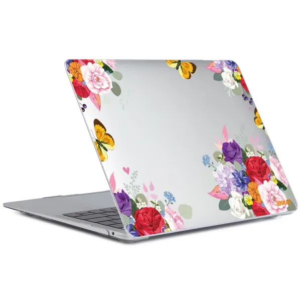 ENKAY FLOWER Puzdro pre MacBook Pro 13" A2251 / A2289 / A2338 BOUQUET