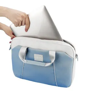 APIRITS Taška na notebook s uhlopriečkou do 14" + puzdro šedá