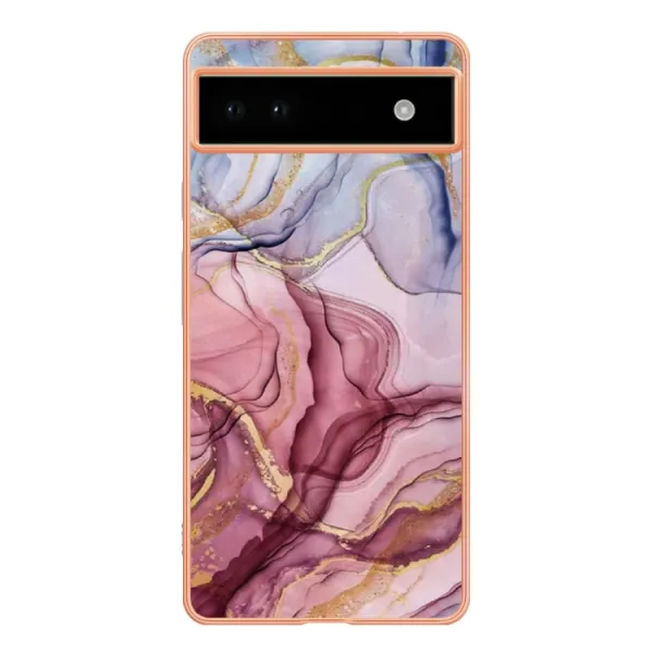 IMD MARBLE Ochranný kryt Google Pixel 6a ROSE RED