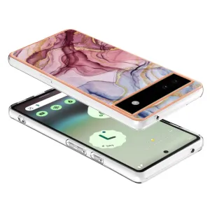 IMD MARBLE Ochranný kryt Google Pixel 6a ROSE RED