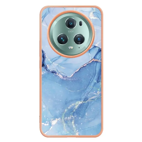 IMD MARBLE Ochranný kryt Honor Magic5 Pro 5G BLUE