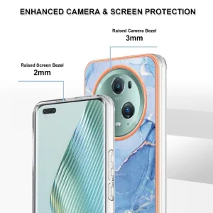 IMD MARBLE Ochranný kryt Honor Magic5 Pro 5G BLUE