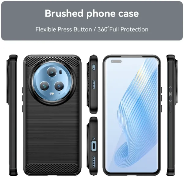 FLEXI TPU Kryt pre Honor Magic5 Pro 5G čierny
