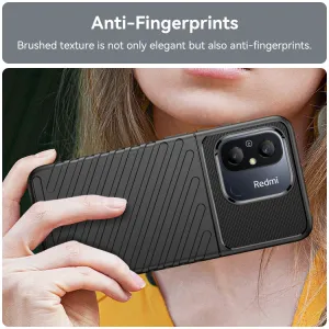 THUNDER Ochranný kryt Xiaomi Redmi 12C čierny