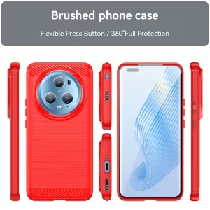 FLEXI TPU Kryt pre Honor Magic5 Pro 5G červený