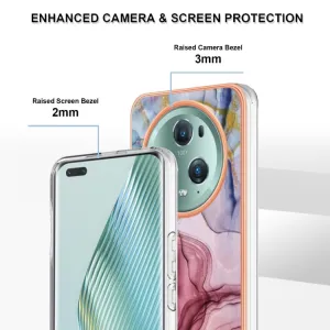 IMD MARBLE Ochranný kryt Honor Magic5 Pro 5G ROSE RED