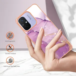 IMD MARBLE Ochranný kryt Xiaomi Redmi 12C PURPLE
