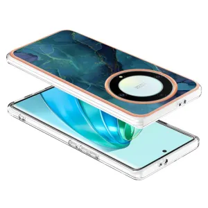IMD MARBLE Ochranný kryt Honor Magic5 Lite GREEN
